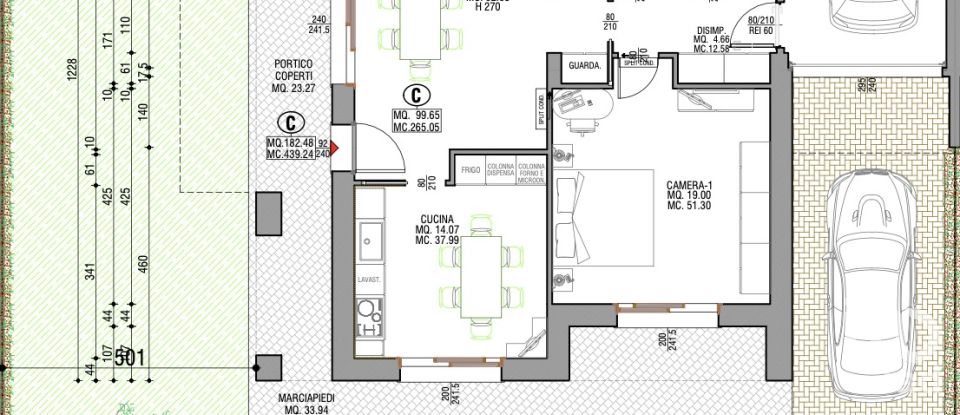 House 5 rooms of 229 m² in Padova (35127)