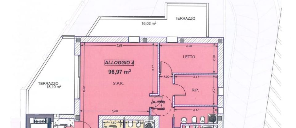 Apartment 5 rooms of 107 m² in Fano (61032)