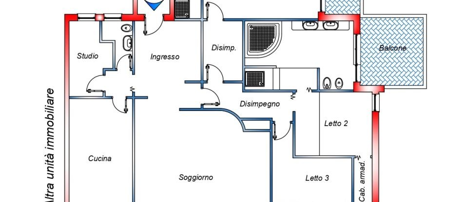 Appartamento 8 locali di 180 m² a Roma (00143)