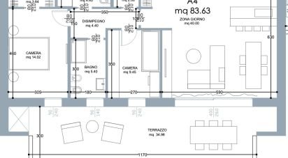 Trilocale di 320.000 m² a Montegrotto Terme (35036)