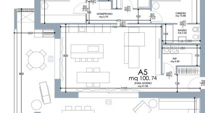 Quadrilocale di 142 m² a Montegrotto Terme (35036)