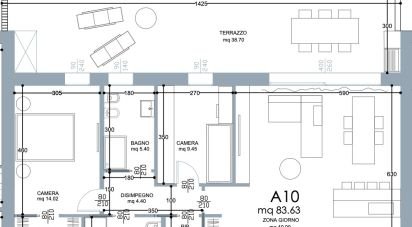 Trilocale di 125 m² a Montegrotto Terme (35036)