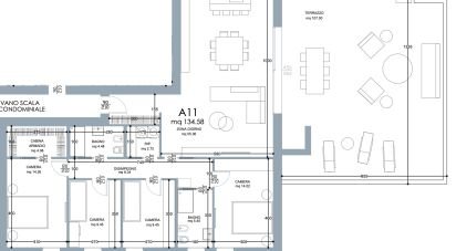 Appartamento 5 locali di 207 m² a Montegrotto Terme (35036)