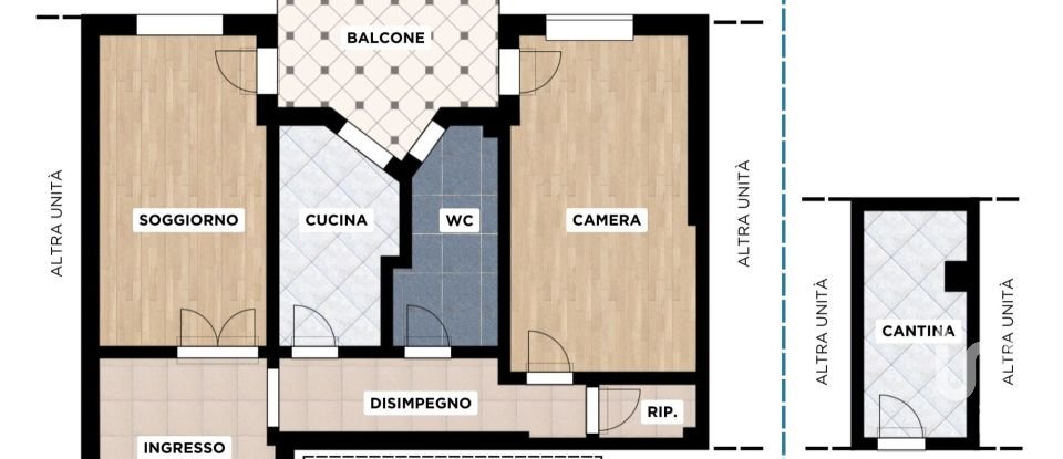 Trilocale di 86 m² a Verona (37122)