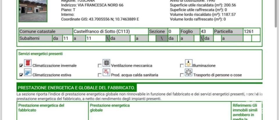 Capannone di 1.000 m² in Castelfranco di Sotto (56022)