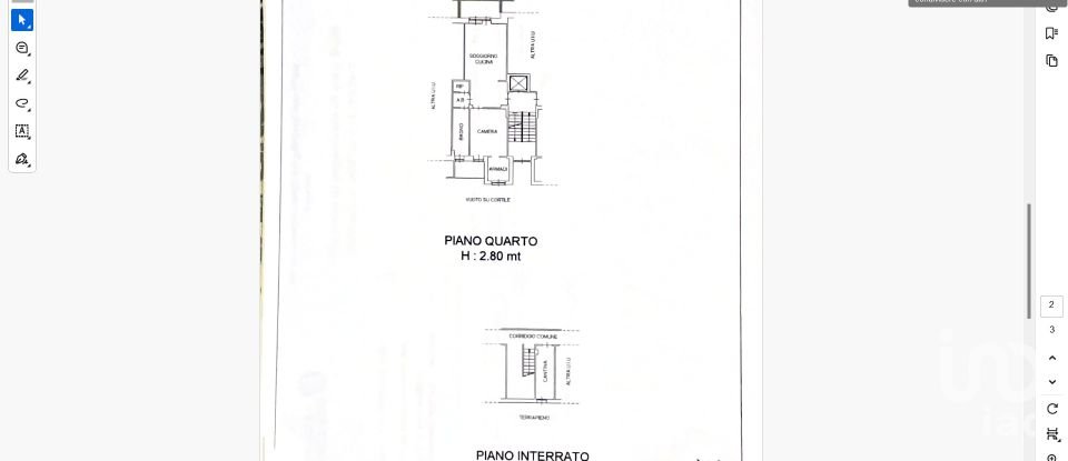 Two-room apartment of 64 m² in Torino (10141)