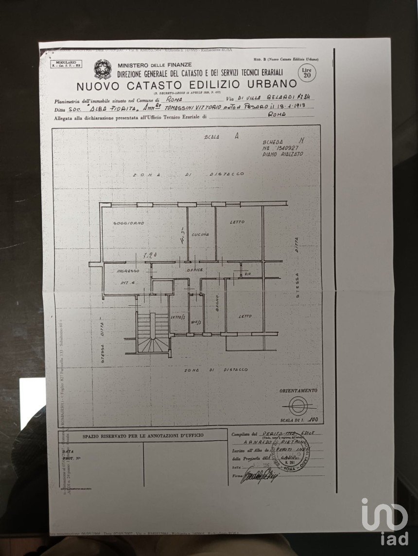 Four-room apartment of 125 m² in Roma (00154)