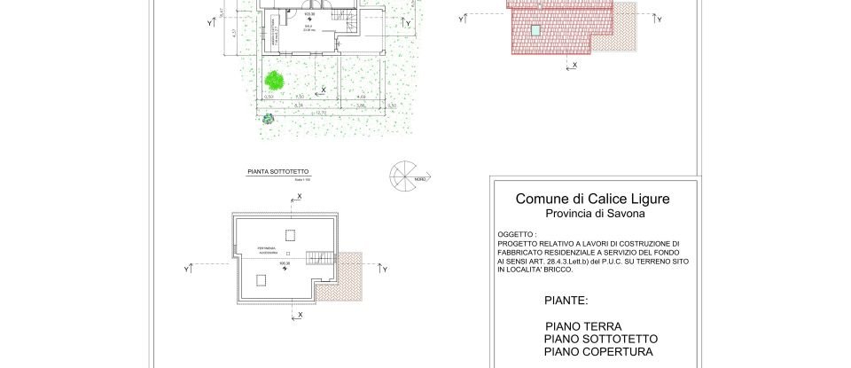 Land of 4,000 m² in Calice Ligure (17020)