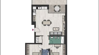 Trilocale di 104 m² a Bologna (40131)