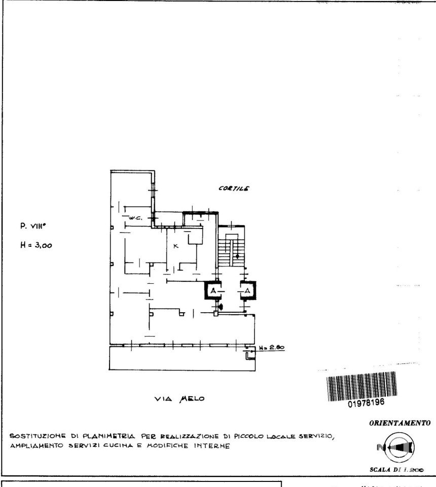 Apartment 6 rooms of 190 m² in Bari (70121)