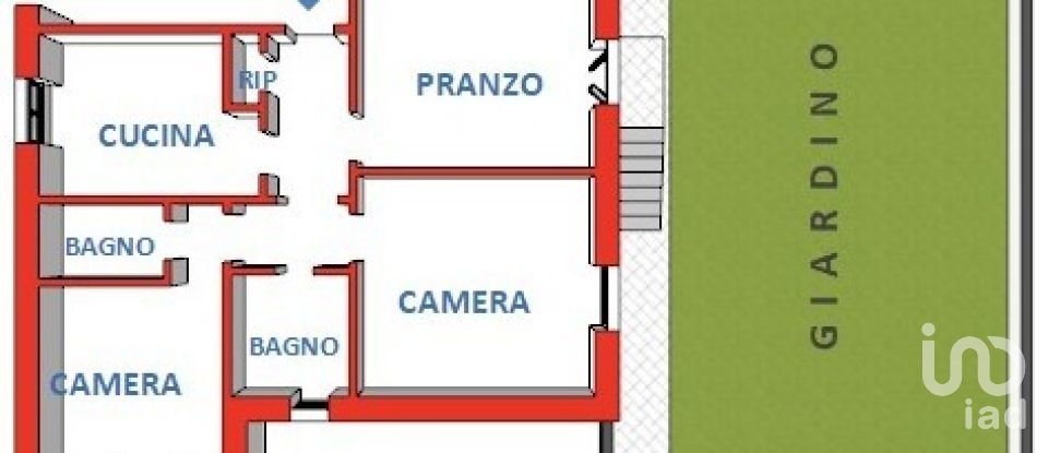 Three-room apartment of 136 m² in Genova (16146)