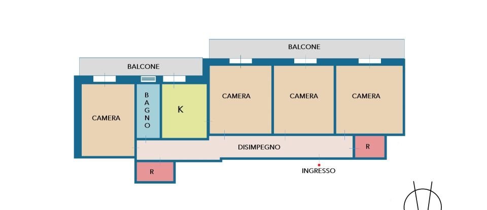 Apartment 5 rooms of 129 m² in Angri (84012)