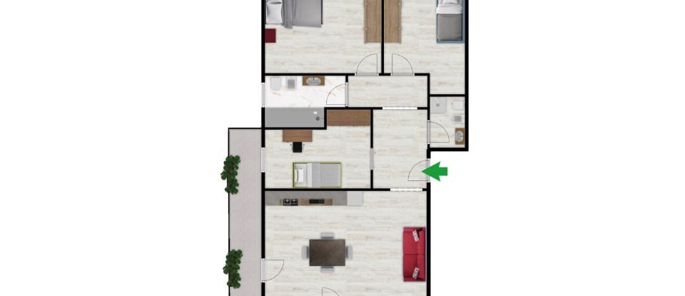 Quadrilocale di 105 m² a Padova (35133)