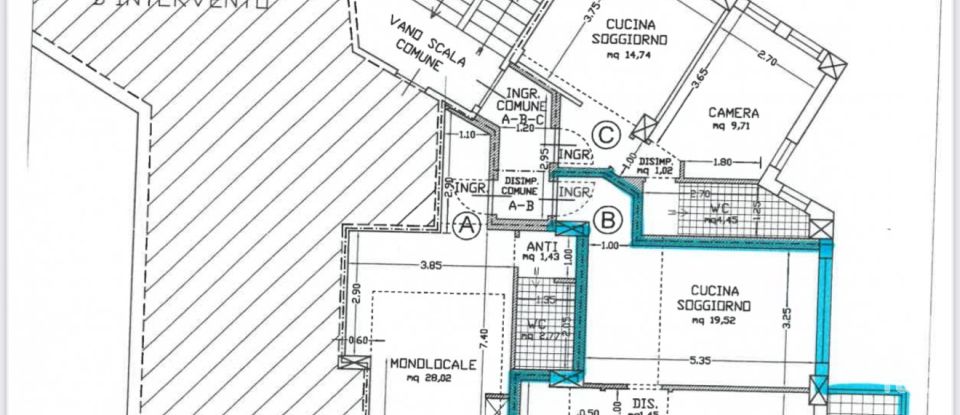 Trilocale di 55 m² a Civitanova Marche (62012)