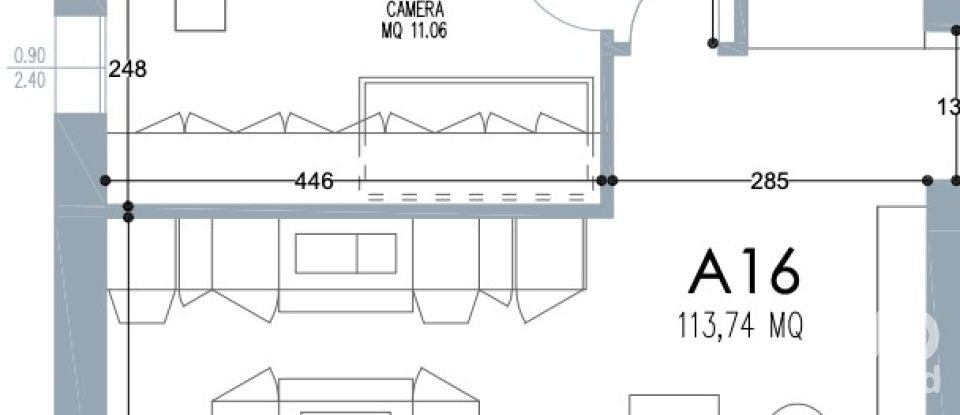 Quadrilocale di 164 m² a Padova (35138)