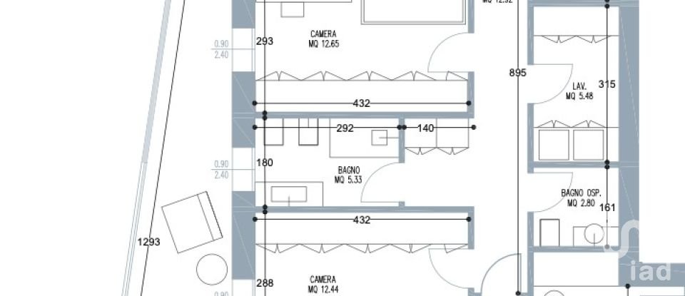 Apartment 5 rooms of 204 m² in Padova (35138)