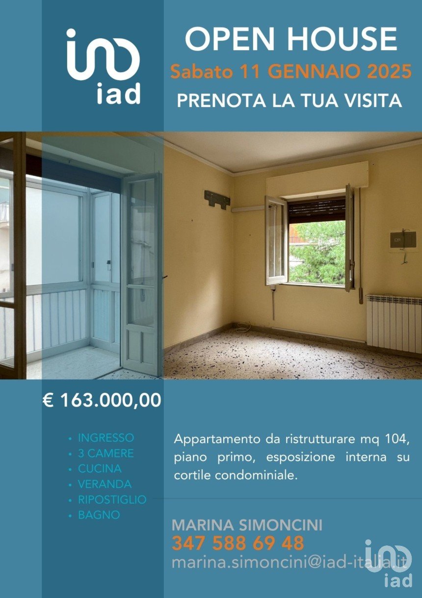 Quadrilocale di 104 m² a Palermo (90143)