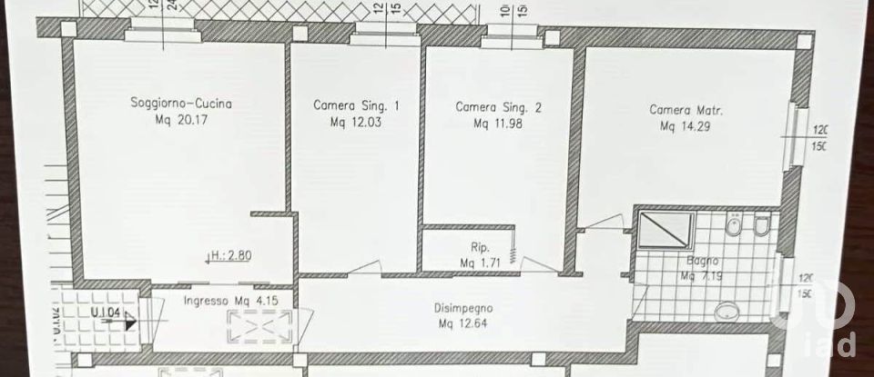 Trilocale di 169 m² a Recanati (62019)