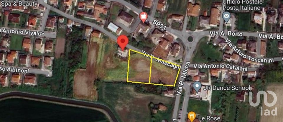 Agricultural land of 2,000 m² in Ceregnano (45010)