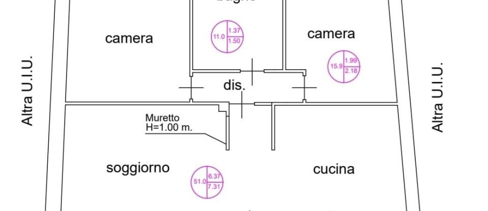 Appartamento 5 locali di 126 m² a Costanzana (13033)