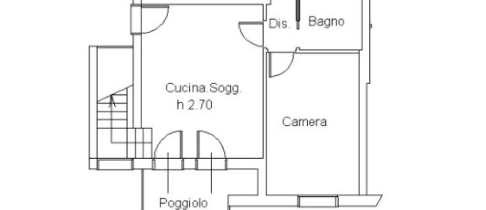 Three-room apartment of 93 m² in Castel d'Azzano (37060)