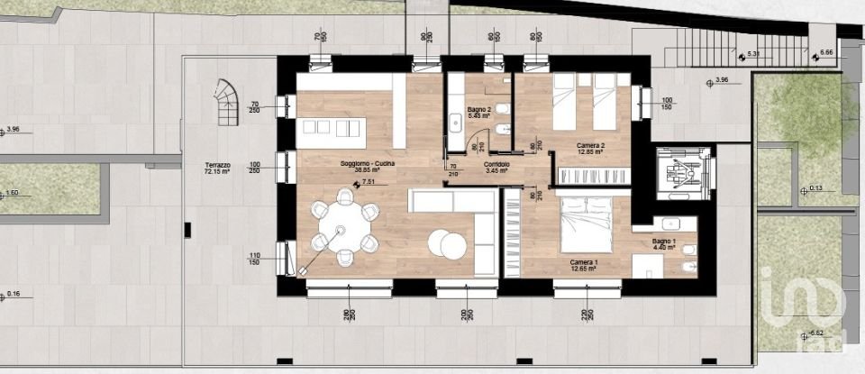 Attico / Mansarda / Loft 4 locali di 170 m² a Sanremo (18038)