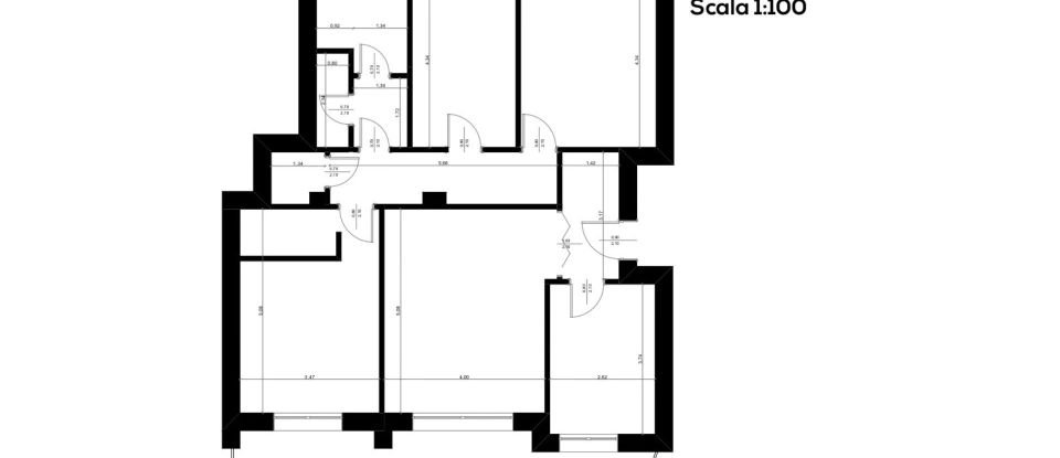 Four-room apartment of 119 m² in Rho (20017)