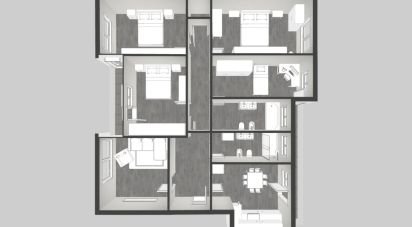 Appartamento 6 locali di 140 m² a Torino (10156)